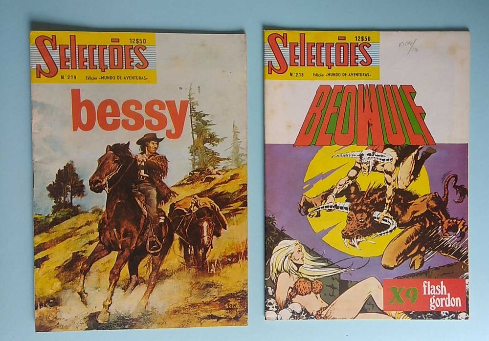 Lote de 13 revistas Selecções do Mundo de Aventuras
