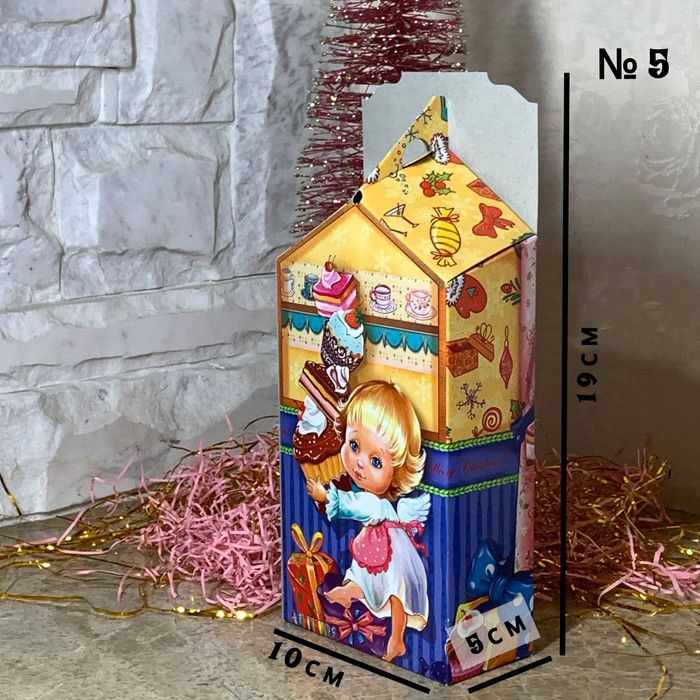 Коробки для Новорiчних та Рiздвяних подарункiв