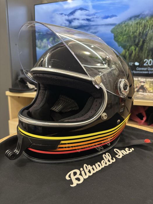 Мото шолом Biltwell Gringo S вінтаж ретро