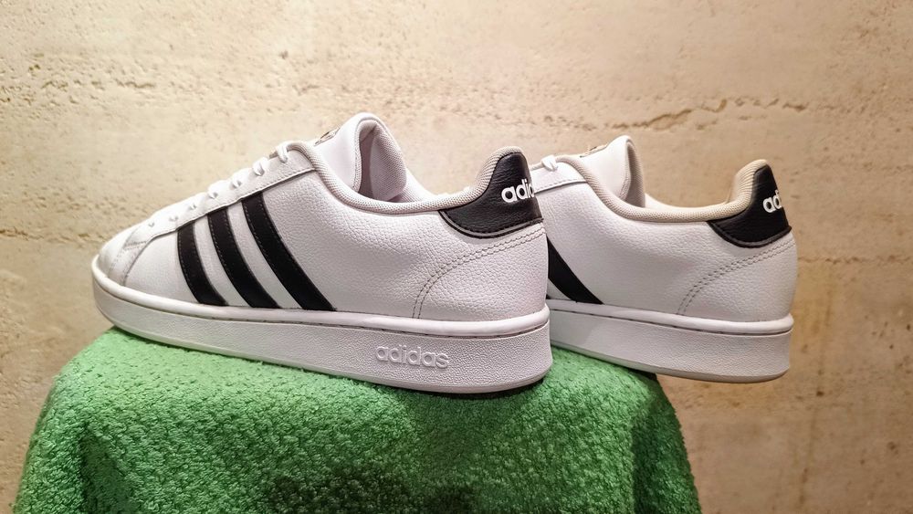 ADIDAS GRAND COURT r.45 1/3 skóra stan bardzo dobry