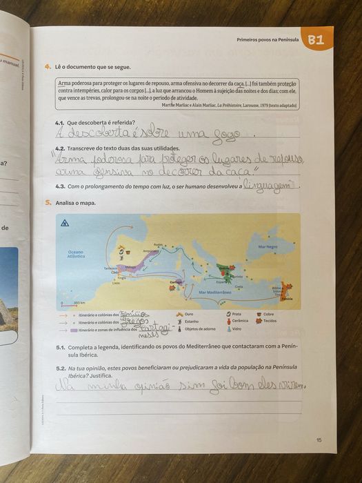 GeoHistória 5º Ano – Caderno de Atividades (História e Geografia)