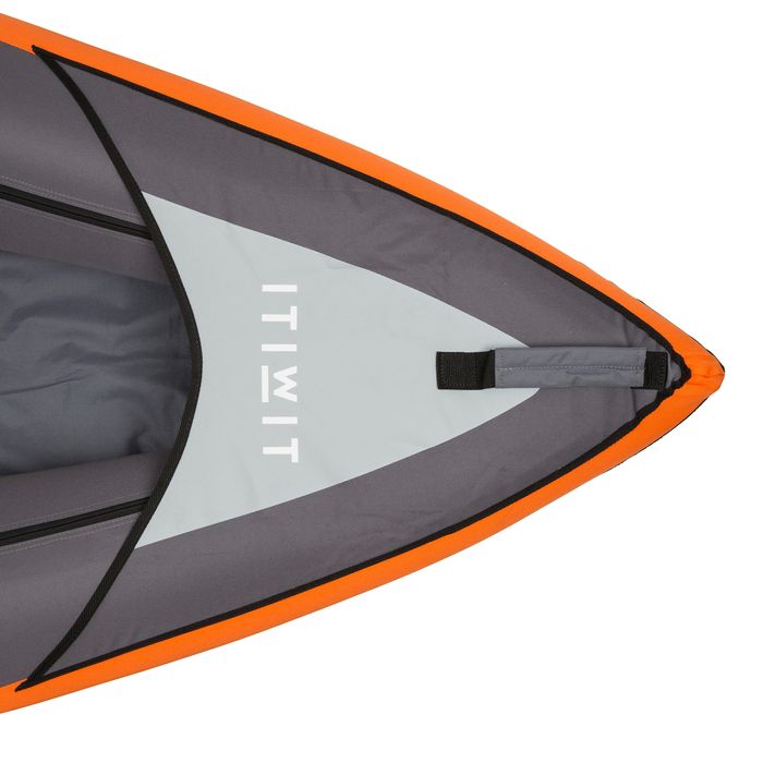 KAYAK INSUFLÁVEL DE PASSEIO 2/3 LUGARES LARANJA