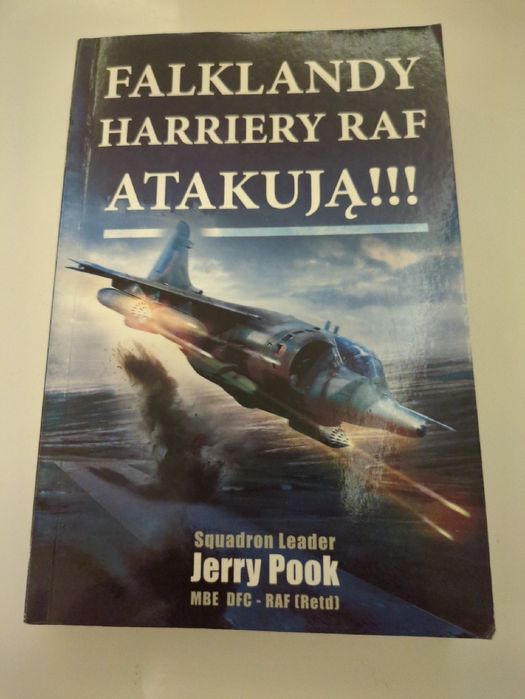 Książka Harierry RAF atakują.