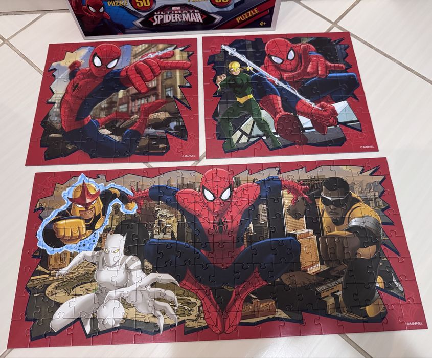 Puzzle 2 + 1 - Spider-Man - Trefl