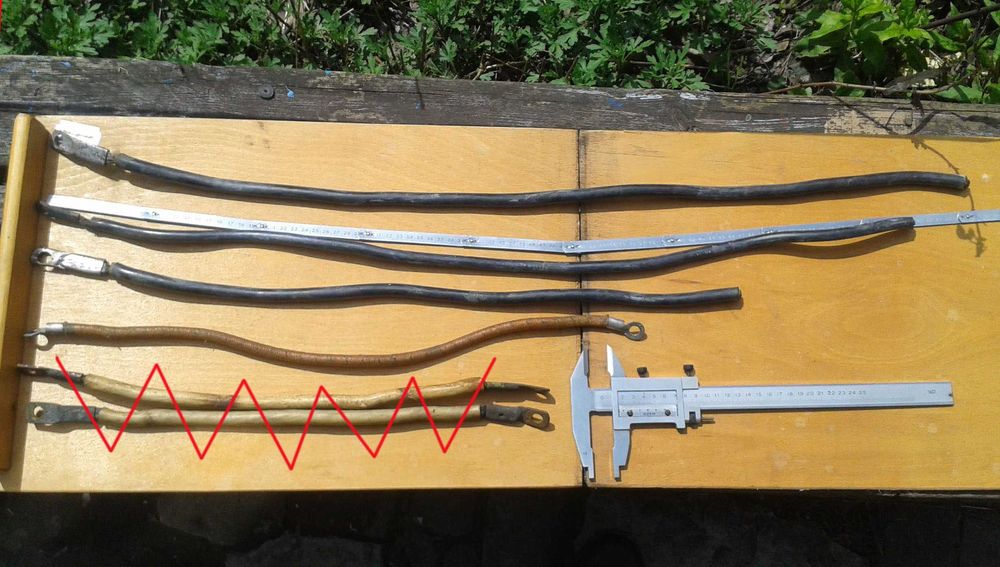 Кабель на большие токи.