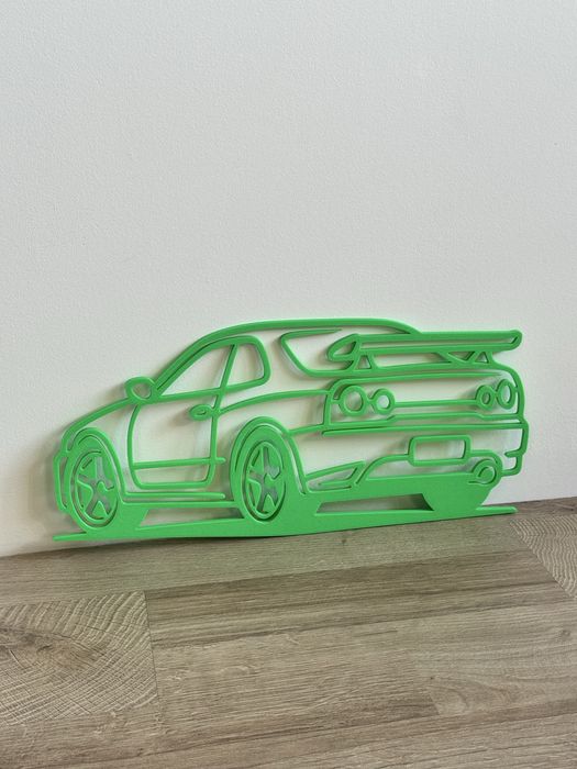 Dekoracja Ścienna Nissan Skyline Sylwetka Samochodu Ozdoba Na Ścianę