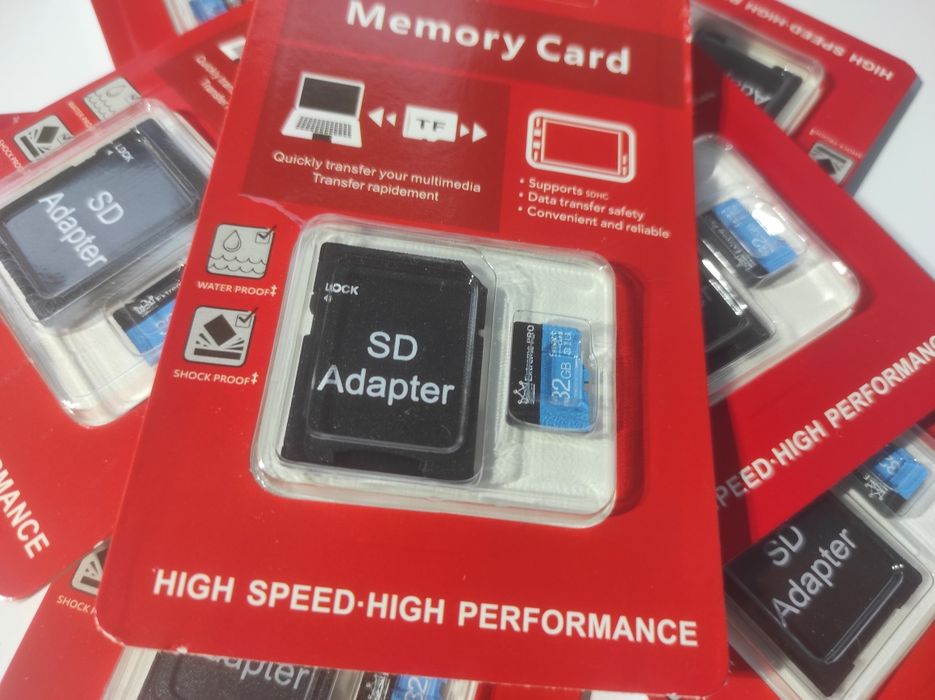 Karta MicroSD 32GB Klasa 10 – Mała, ale wariatka! Zestaw 2szt.