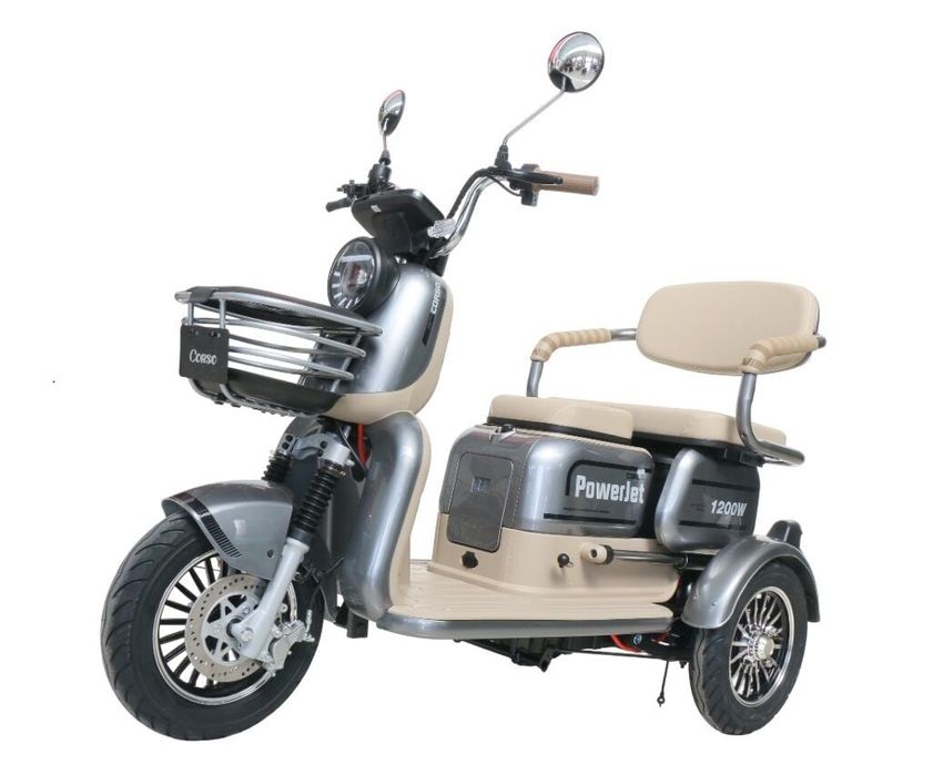 Новинка !доставка!Електричний трицикл Corso«Power Jet» 1200w