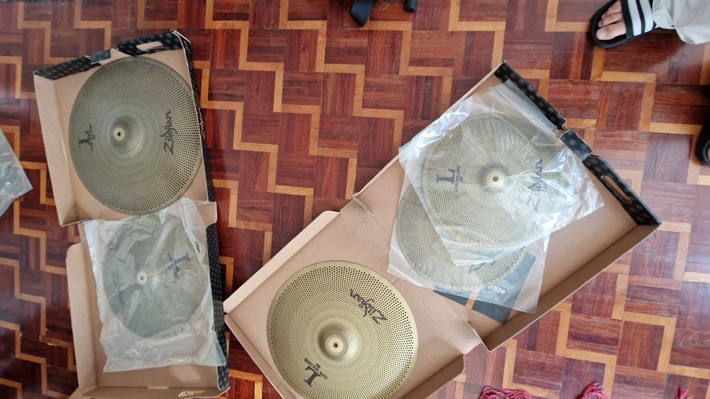 Zildjian L80 Low Volume - Set Completo + Ride 20" (Como Novo)