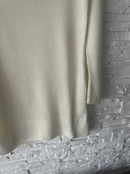 Sweter sukienka z golfem H&M Basic roz. S