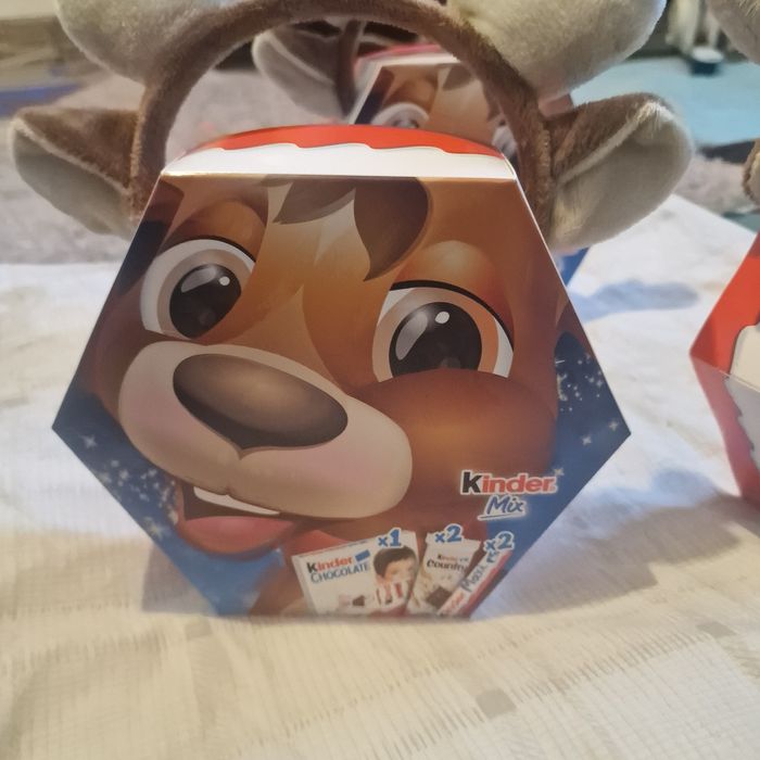 Kinder mix Christmas gifts