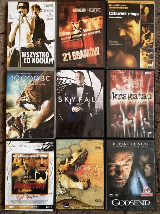 Filmy DVD w dobrym stanie