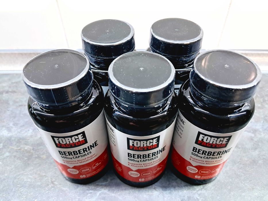 Force Factor, Berberine 500 мг (60 капс.), берберин