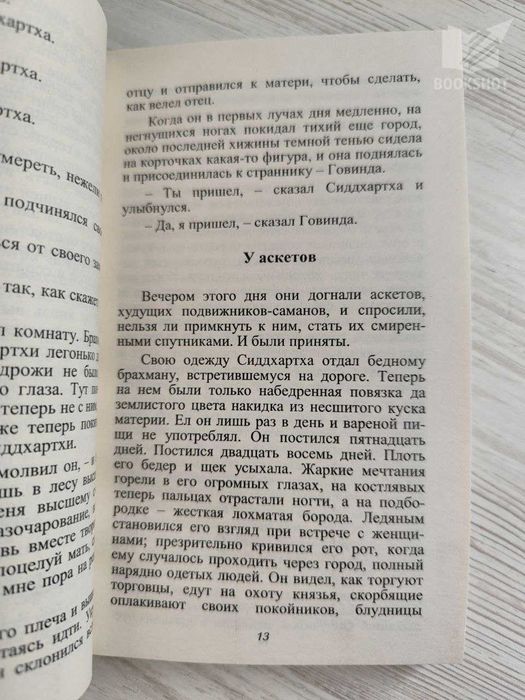 Сиддхартха. Путешествие к земле Востока. Герман Гессе (притча)