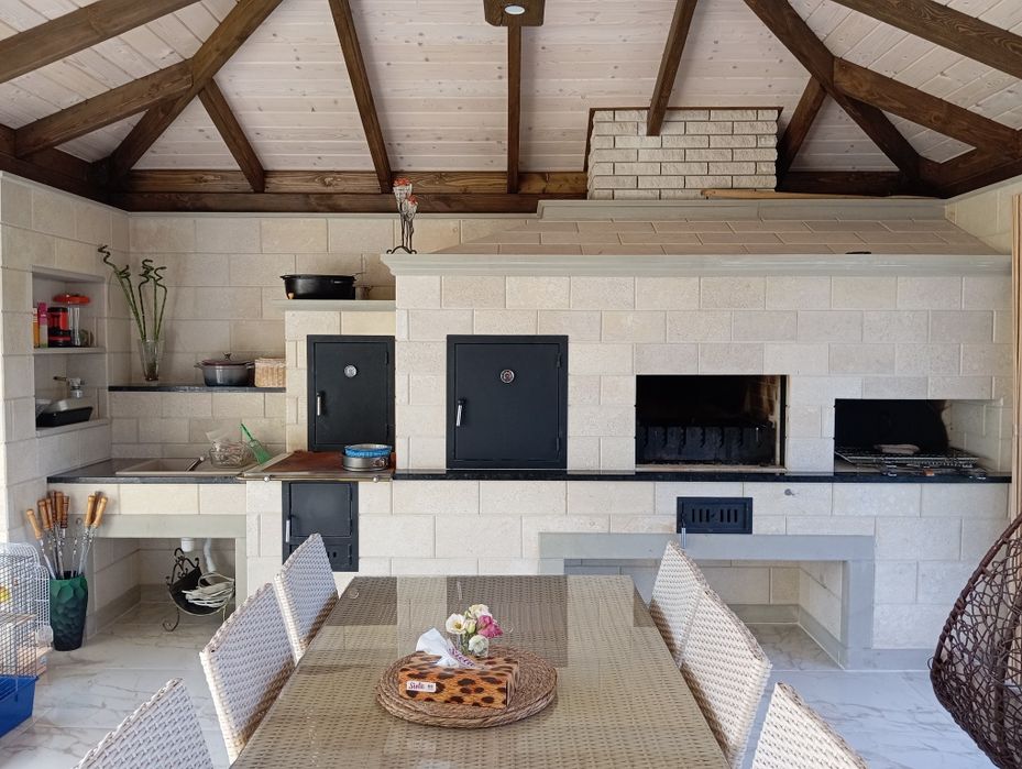 Мангал барбекю печі