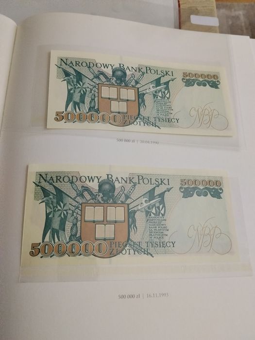 Banknoty 500000 złotych   UNC        14