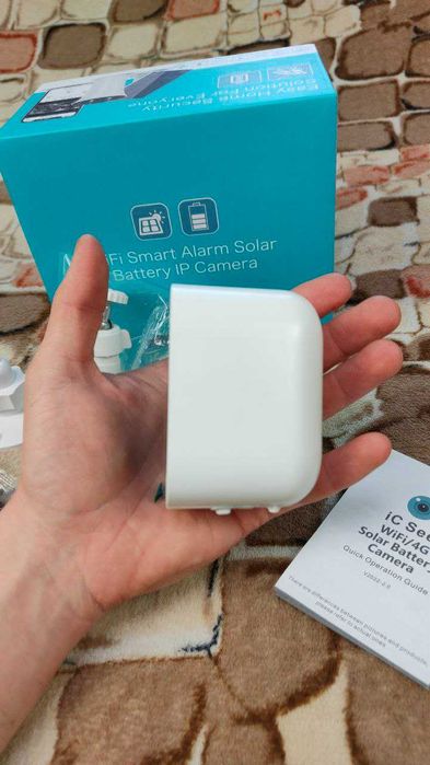 Автономна вулична камера відеонагляду Icsee з акумулятором 2МP TD3-GK2