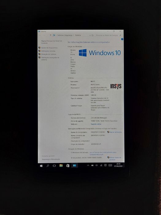 Tablet insys JP4 QI8E 16gb