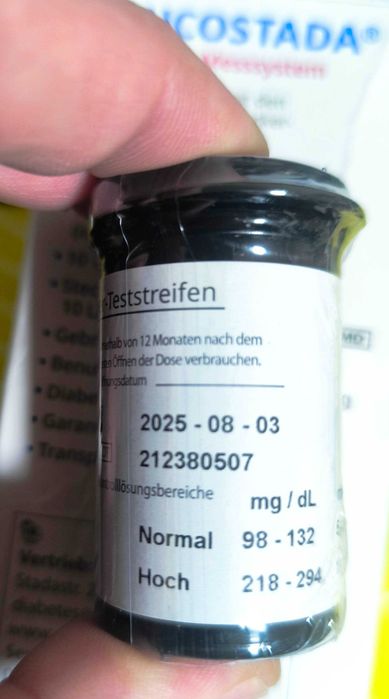 Глюкометр Glucostada з Bluetooth у кейсі