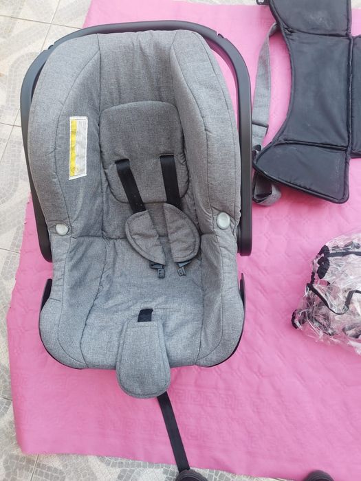 Carrinho bebé trio Asalvo Genius