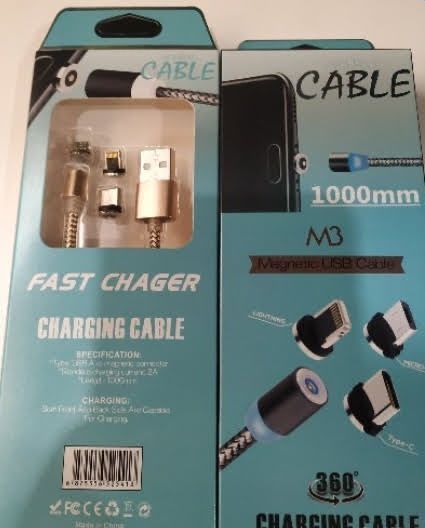 Магнитный кабель 3 в 1 micro usb lighting tipe-c