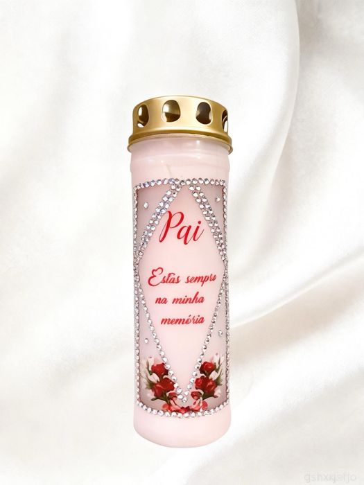 Vela Memorial Personalizada