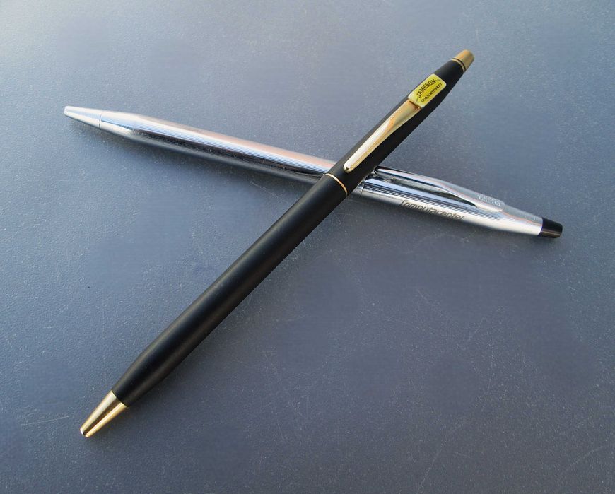 Lote de 2 Antigas Esferográficas CROSS Century - MADE IN IRELAND