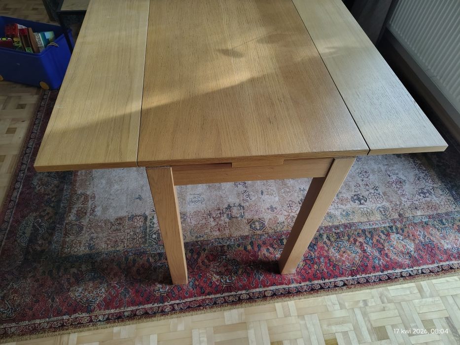 Stół rozkładany Bjursta Ikea brązowy