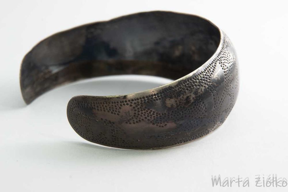 Srebrna bransoleta PRL