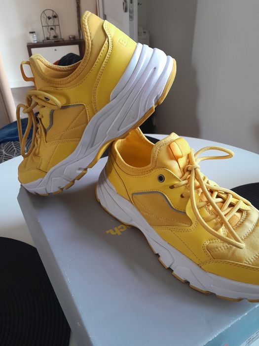 żółte adidasy bench unisex dl wkładki 27cm