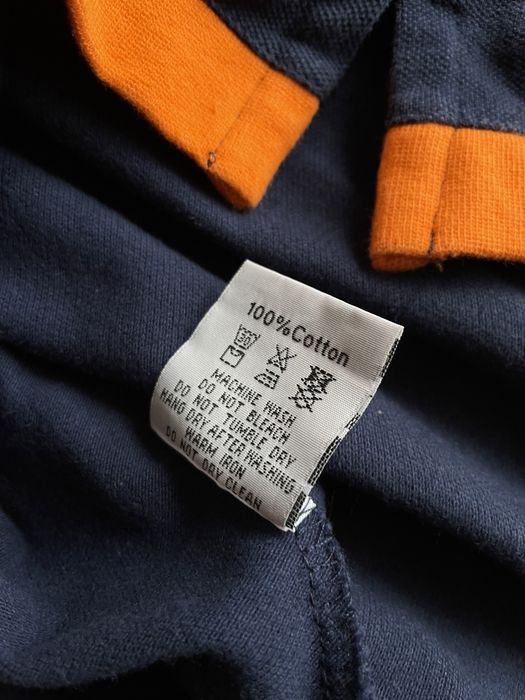 Longhorn shearing koszulka polo z nadrukami granatowa