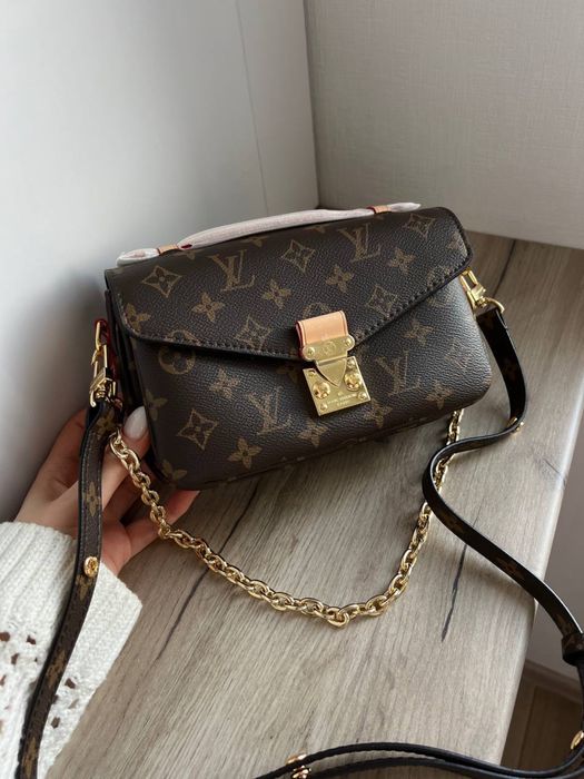 Сумка жіноча Louis Vuitton Pochette metis combi mini луи витон метис