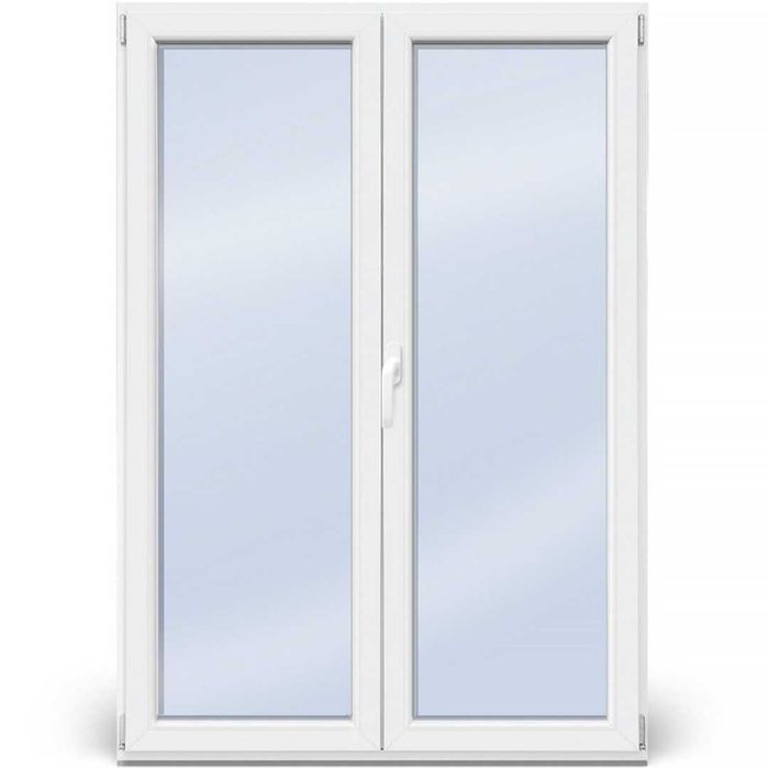 Okno Drzwi Balkonowe dwuskrzydłowe białe 1465 x 2095 dos. inne wymiary