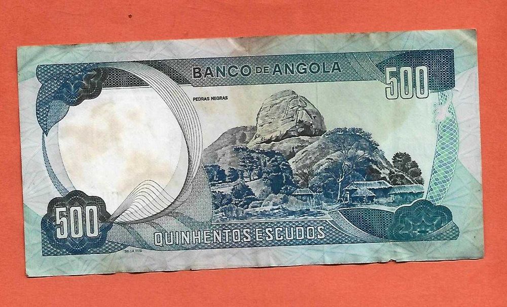 Angola Nota 500$00 1972