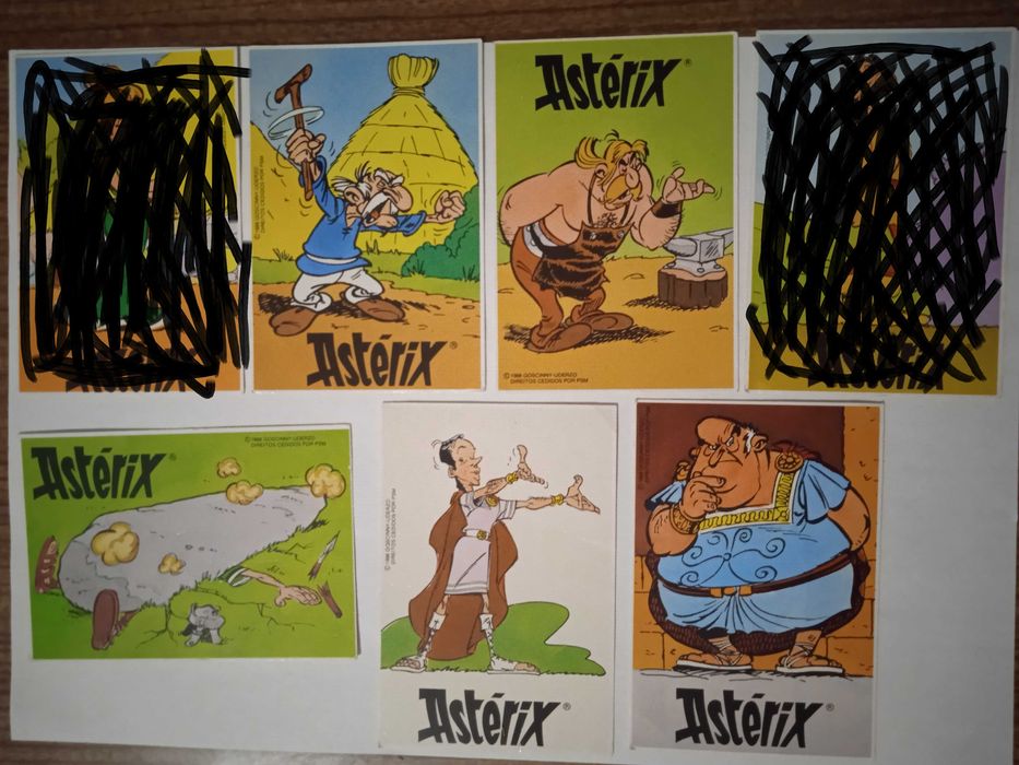 Astérix, Coleção de Calendários 1989
