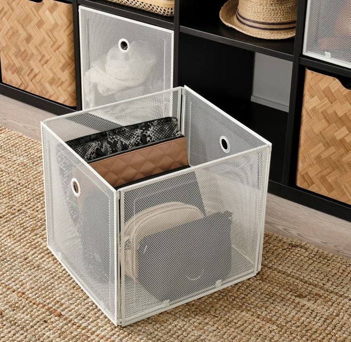 Caixa metal branca para KALLAX