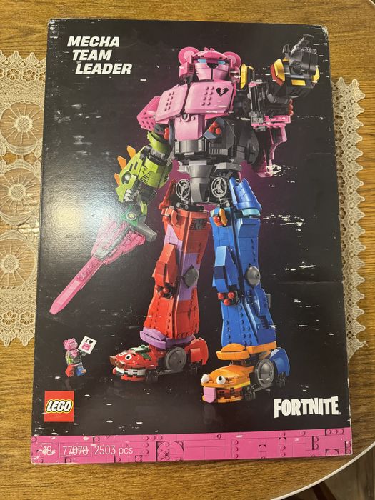 Nowy zestaw Lego 77078 Fortnite Dowódca drużyny mechów