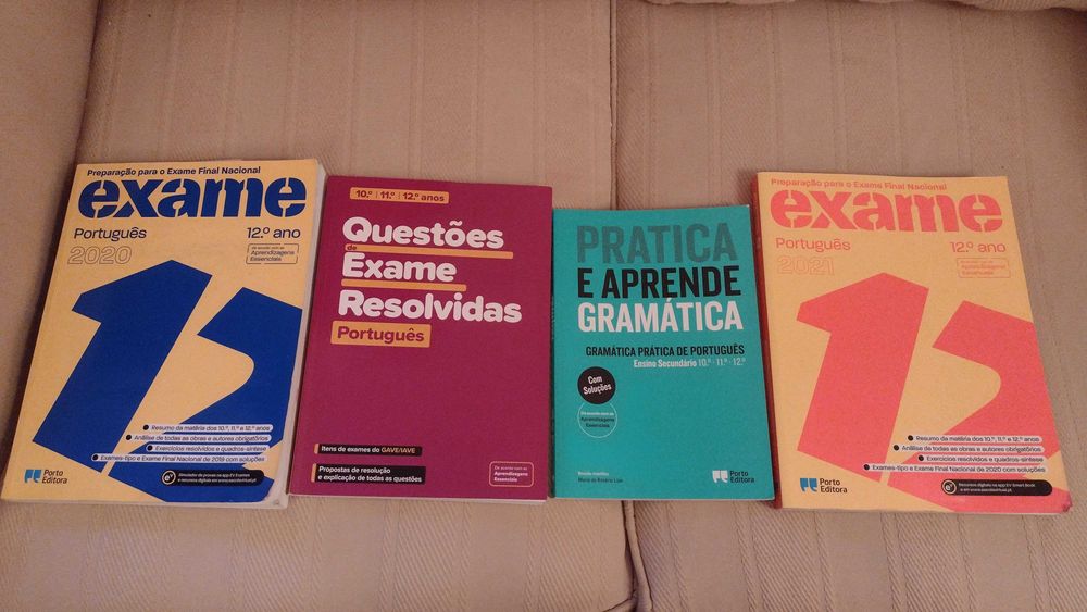 Portuguese Exam Preparation, Grades 10, 11, and 12 – Good Condition64564052958595120