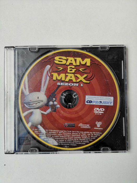 Sam & Max sezon pierwszy, gra PC plyta