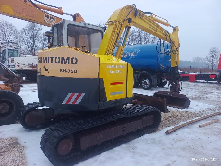 Koparka gąsienicowa 7.5 t super stan