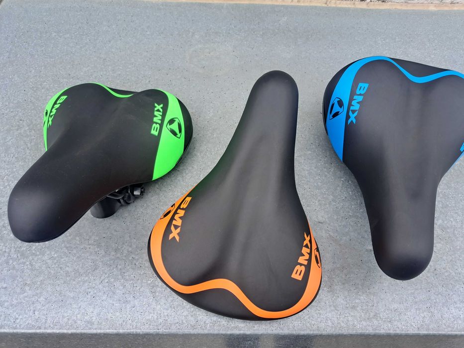 siodło siodełko rowerowe dziecięce z jarzemkiem