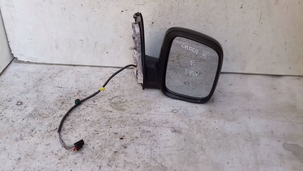 lusterko prawe elektryczne 2k1857502db 5 pin vw caddy iii 03-10