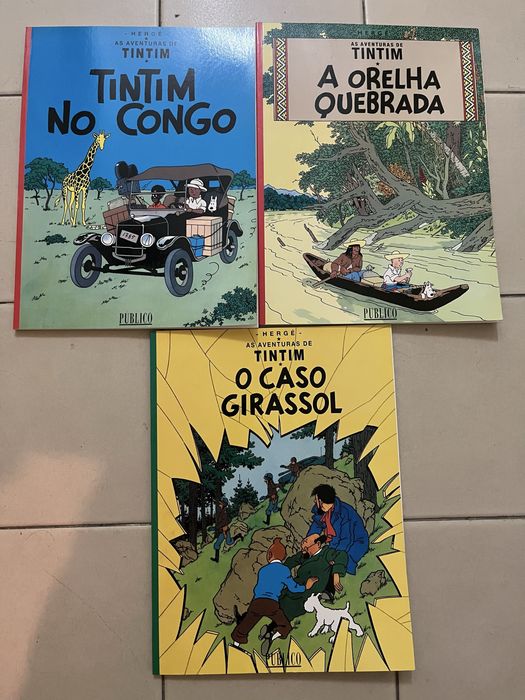 Aventuras de Tintim, diferentes editoras