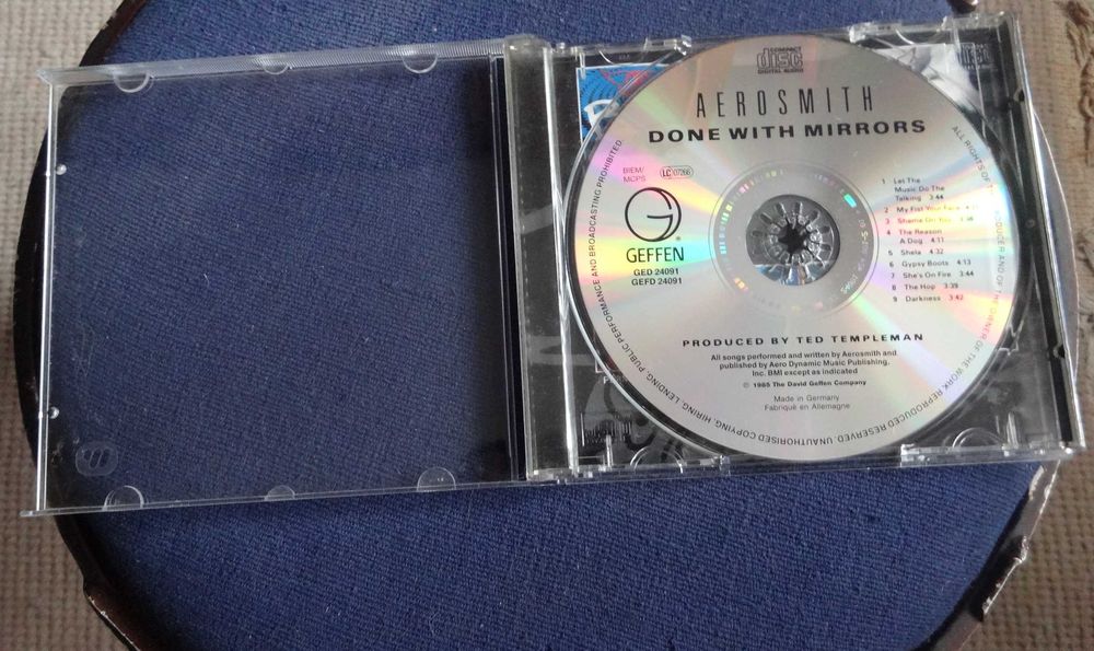 CD AEROSMITH // Done with Mirrors.