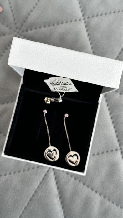 Сережки Pandora 296577FPC. НОВІ з біркою!