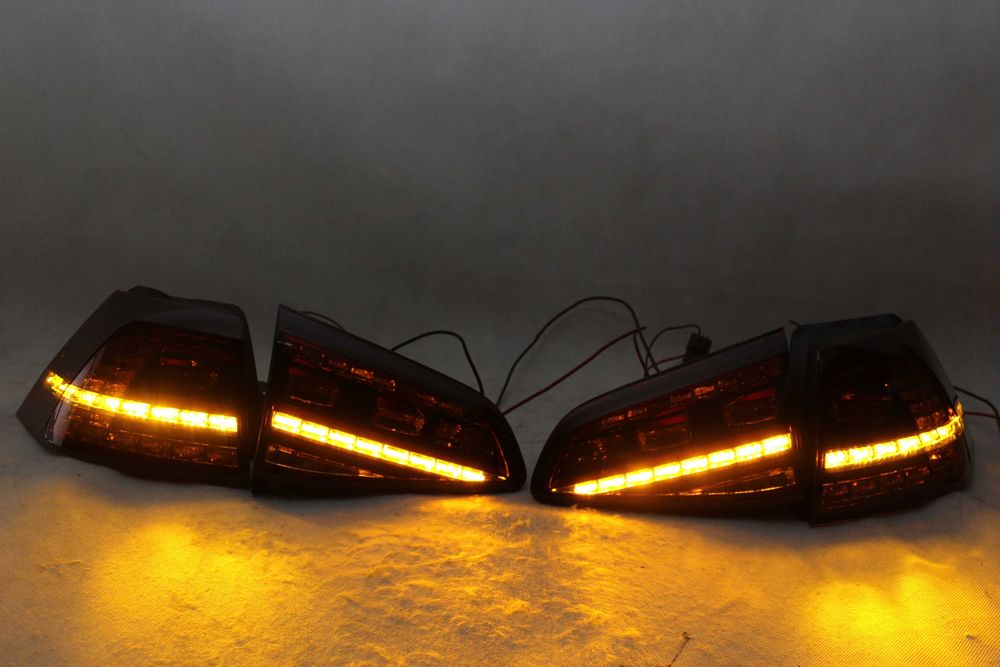 Lampy światła tył tylne VW GOLF VII 7 13+ GTI DYNAMIC LED RED SMOKE