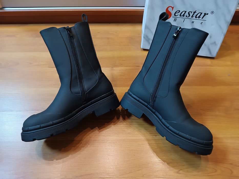 Демисезонные ботинки, челси, ботильоны женские Seastar Blue -37 р (24)
