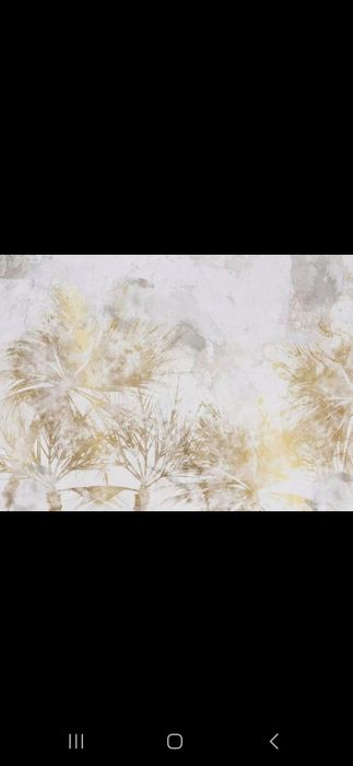 Fototapeta BIMAGO palmy o świcie złota 250x175 cm