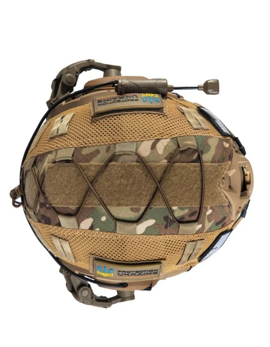 Балістичний військовий шолом FAST Helmet NIJ IIIA каска захисна койот