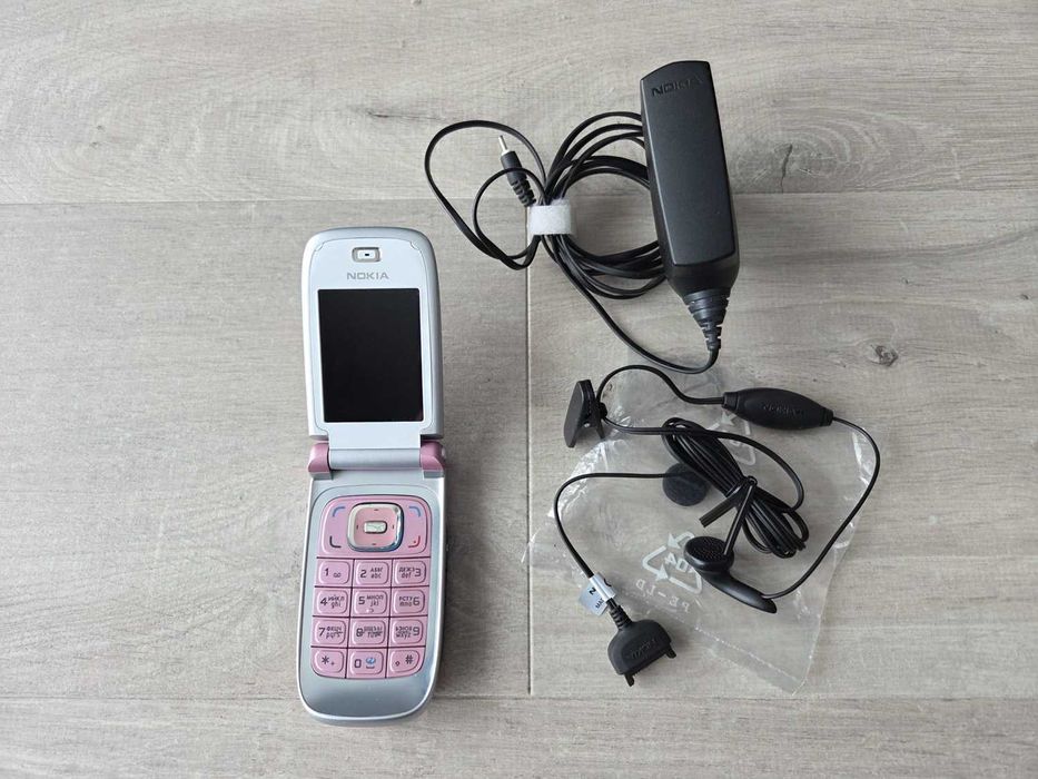 Nokia 6131 różowa | BDB stan | Zestaw